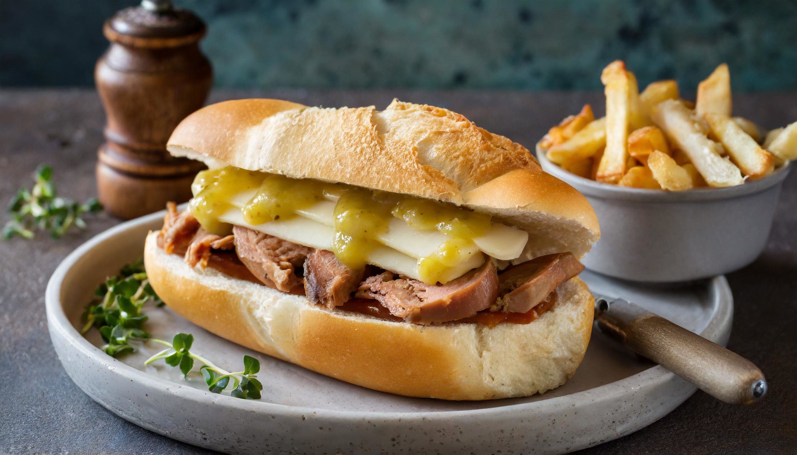 Easy French dip sandwiches