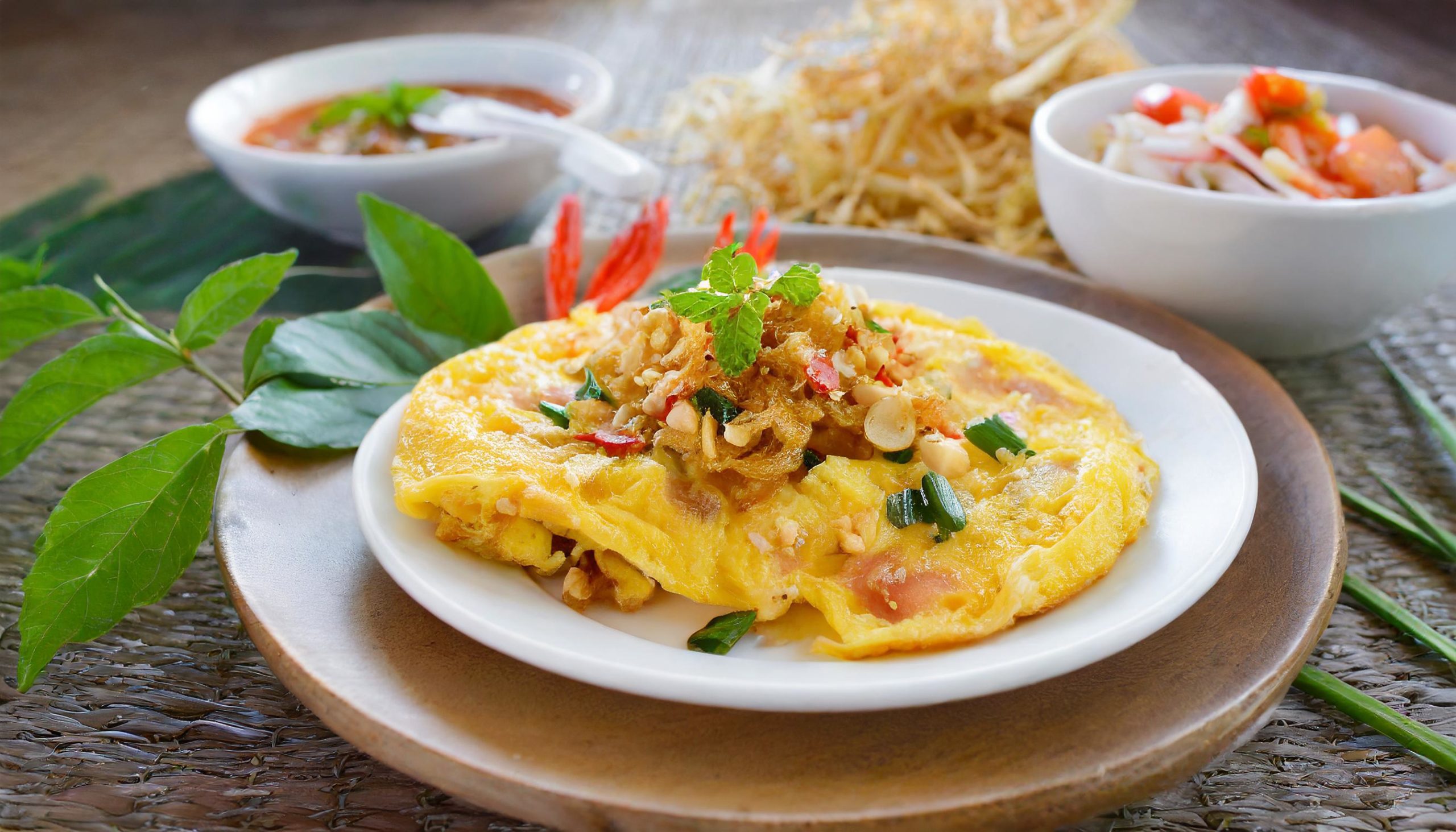 Kai jeow (Thai omelet)