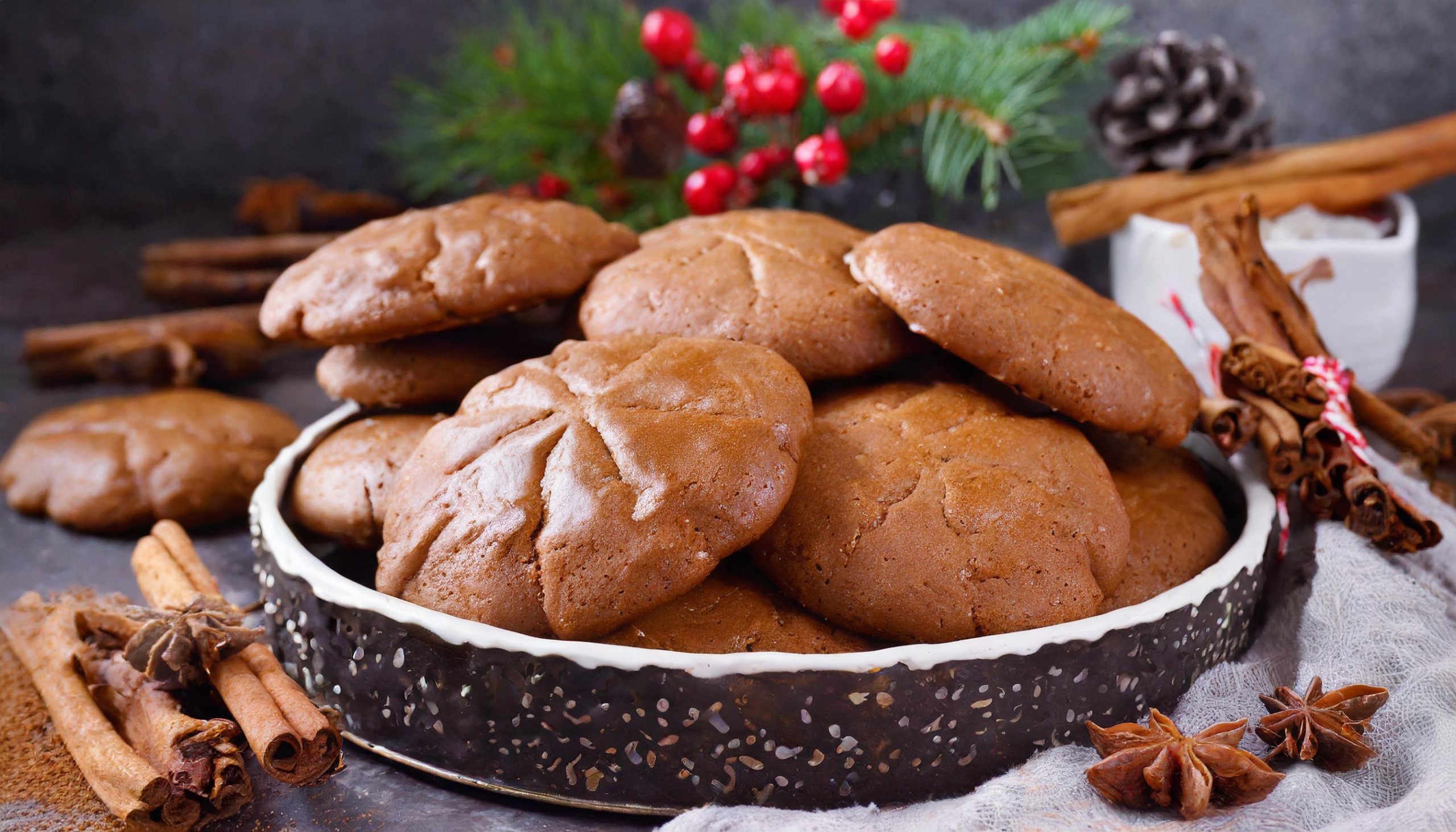 Soft gingerbread cookies