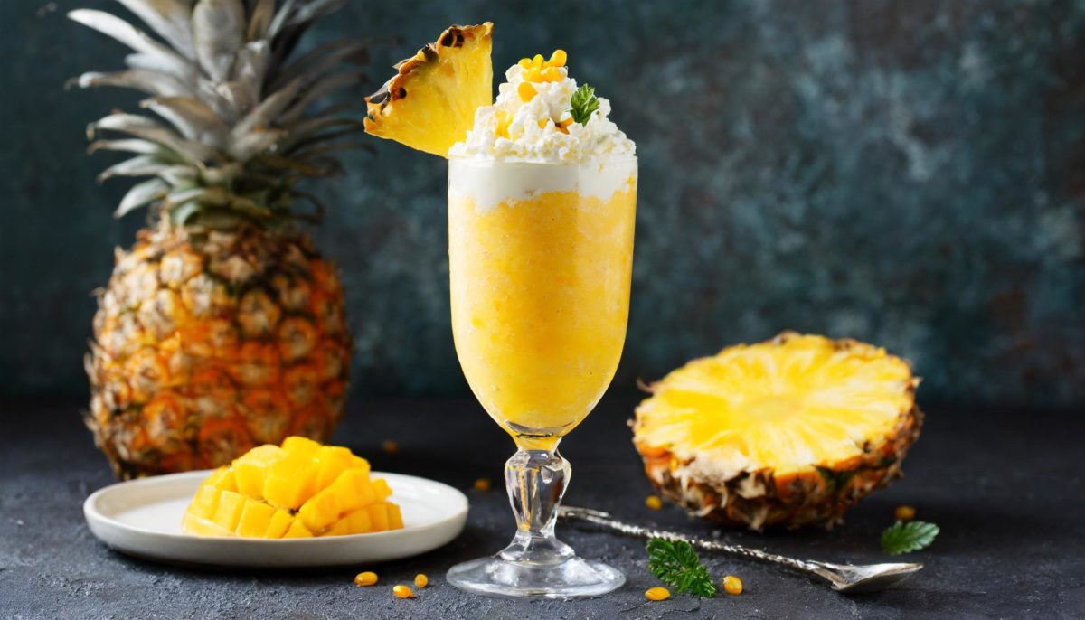 Pineapple mango mimosa - All Beautiful Recipes